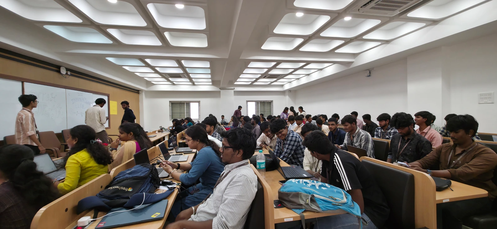 STUDENTS IMPLIMENTING IDEAS